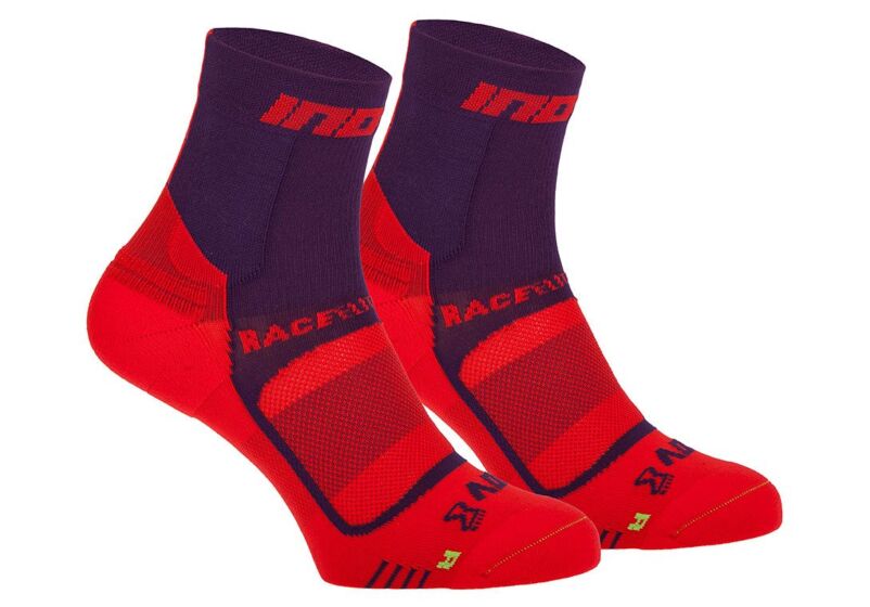 Inov-8 Race Elite Pro (Twin Pack) Strumpor Dam Lila/Röda Rea TXEM81275